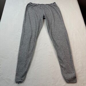 The North Face Base Layer Leggings Womens M Grey Good Polartec Thermal Pants